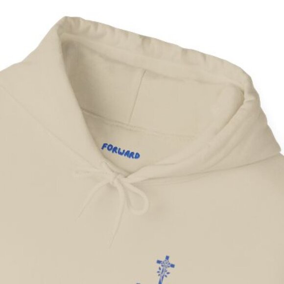 BUY ON ETSY Forward Christian Clothing | GOD HEALS Unisex Hoodie - Picture 3 of 6